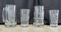 Etched Glass Cups
