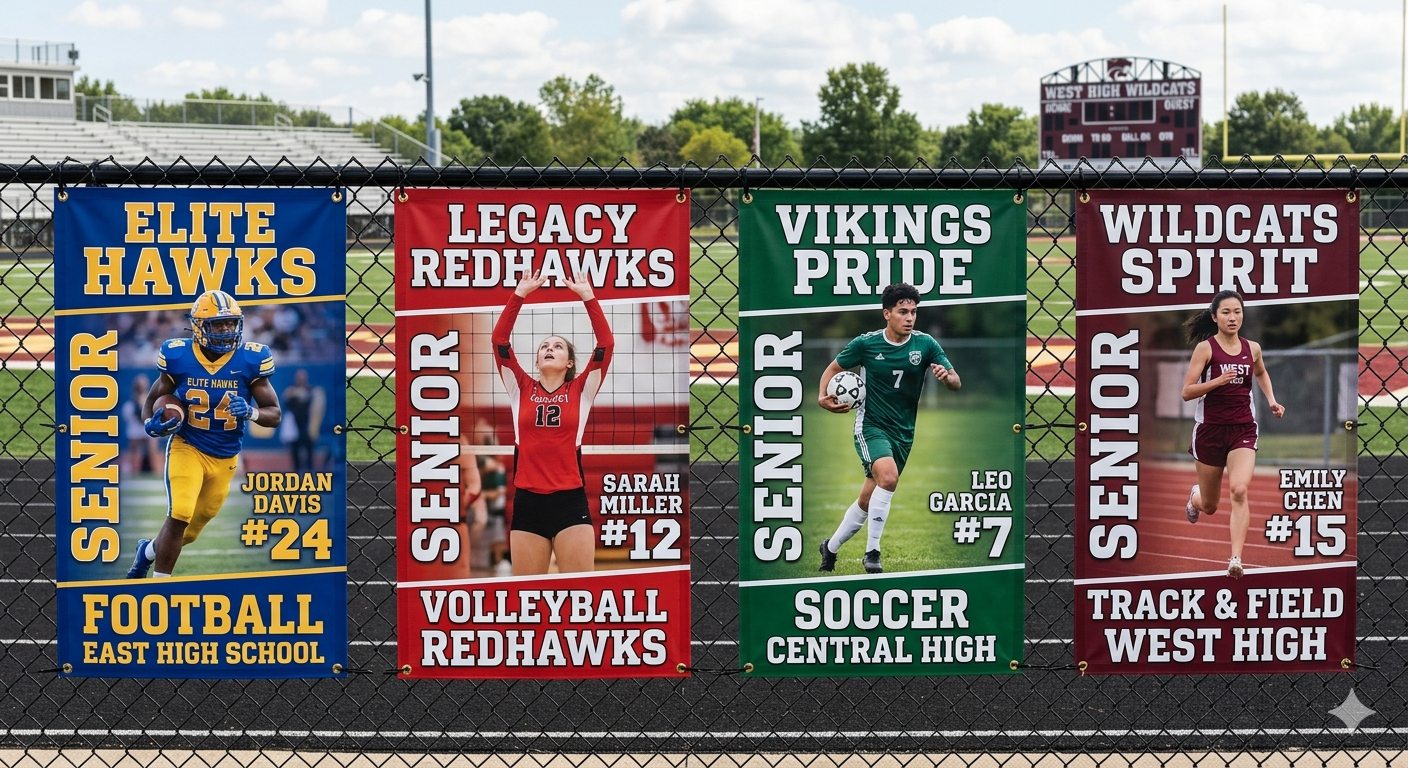 Senior Sports Banners