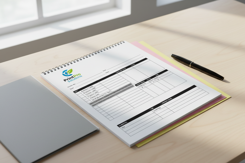 Carbonless Forms Mockup